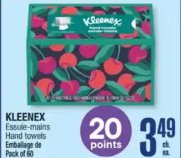 Jean Coutu KLEENEX Hand towels offer