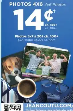 Jean Coutu 5x7 Photos offer