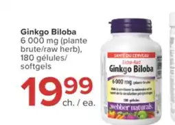 Jean Coutu WEBBER NATURALS offer