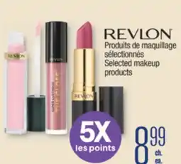 Jean Coutu REVLON Selected makeup products offer