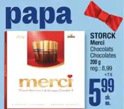 Jean Coutu STORCK Merci Chocolates offer