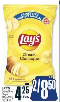 Jean Coutu LAY'S Chips offer