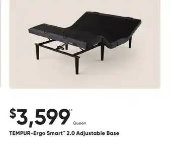 Dormez Vous TEMPUR-Ergo Smart 2.0 Adjustable Base offer