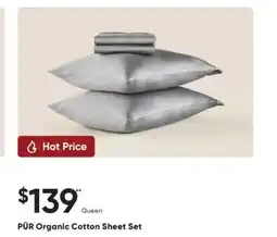 Dormez Vous PÜR Organic Cotton Sheet Set offer