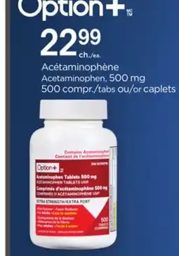 Proxim OPTION+ Acetaminophen offer
