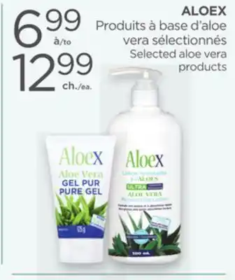 Proxim ALOEX Selected aloe vera products offer