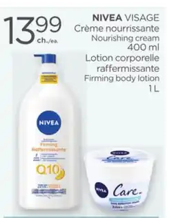 Proxim NIVEA VISAGE Nourishing cream Firming body lotion offer