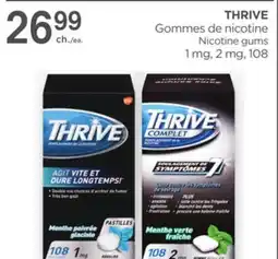 Proxim THRIVE Nicotine gums offer