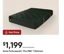 Dormez Vous Sealy Posturepedic Plus DBS 1 Mattress offer