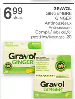 Proxim GRAVOL Antinauseant lozenges offer