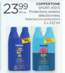 Proxim COPPERTONE Selected sun protections offer