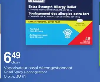 Proxim OPTION+ Nasal Spray Decongestant offer