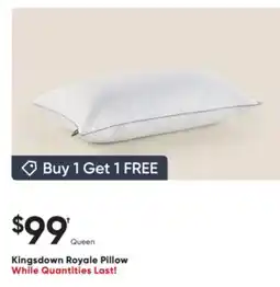 Dormez Vous Kingsdown Royale Pillow offer