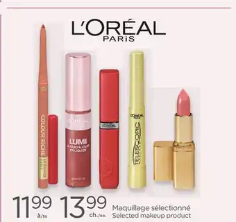 Proxim L'ORÉAL Selected makeup product offer