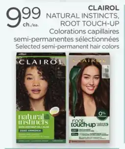 Proxim CLAIROL Selected semi-permanent hair colors offer