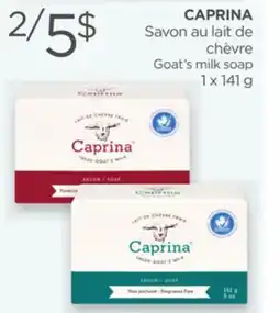 Proxim CAPRINA Goat's milk soap offer