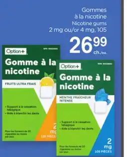 Proxim OPTION+ Nicotine gums offer