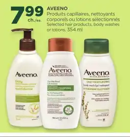 Proxim AVEENO Selected hair products, body washes or lotions offer