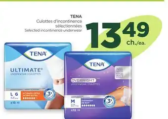 Proxim TENA Selected incontinence underwear offer