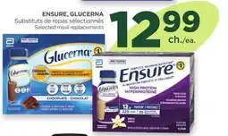Proxim ENSURE, GLUCERNA Selected meal replacements offer