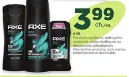Proxim AXE Selected hair products, body washes, antiperspirants or deodorants offer