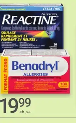 Proxim BENADRYL Allergies/Allergy, REACTINE Allergies/Allergy offer