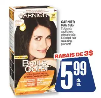 Jean Coutu GARNIER Selected hair colouring products offer