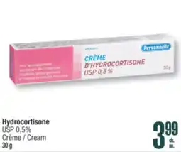 Jean Coutu PERSONNELLE Hydrocortisone USP 0,5% Cream offer