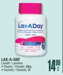 Jean Coutu LAX-A-DAY Laxative offer