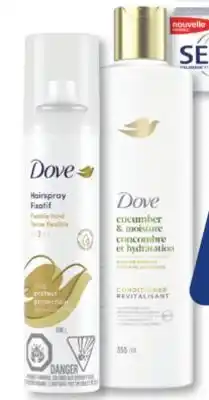 Jean Coutu DOVE Selected hair care and hair styling products offer