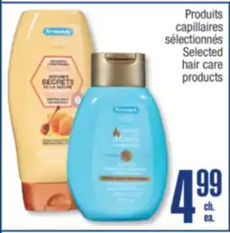 Jean Coutu Personnelle Selected hair care products offer
