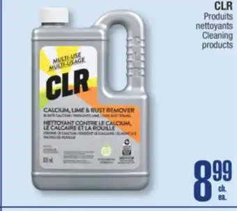 Jean Coutu CLR Cleaning products offer