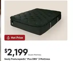 Dormez Vous Sealy Posturepedic Plus DBS 3 Mattress offer