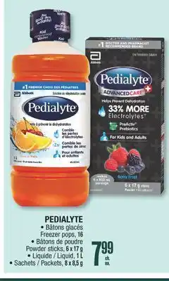 Jean Coutu PEDIALYTE offer