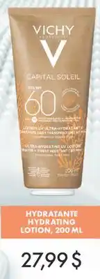 Jean Coutu VICHY HYDRATING LOTION offer