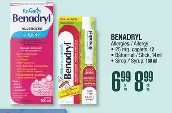Jean Coutu BENADRYL Allergy offer