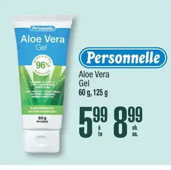 Jean Coutu PERSONNELLE Aloe Vera Gel offer