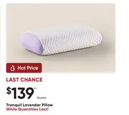 Dormez Vous Tranquil Lavendar Pillow offer