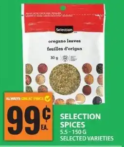 Food Basics Selection spices offer