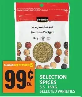 Food Basics Selection spices offer