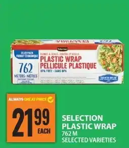Food Basics Selection plastic wrap offer