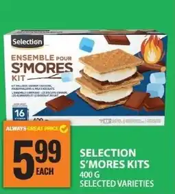 Food Basics Selection s'mores kits offer