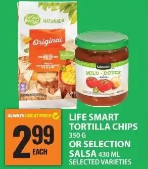 Food Basics Life smart tortilla chips offer