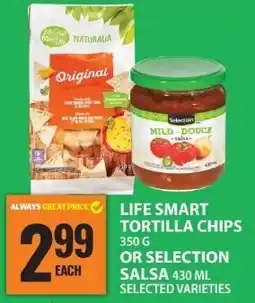 Food Basics Selection salsa offer