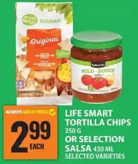 Food Basics Selection salsa offer