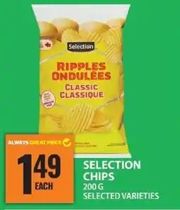 Food Basics Selection chips offer