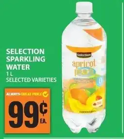 Food Basics Selection sparkling water offer