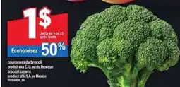 Maxi couronnes de broccoli offer