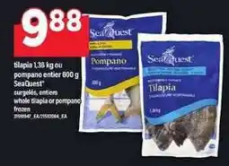 Maxi SeaQuest Tilapia or Pompano offer