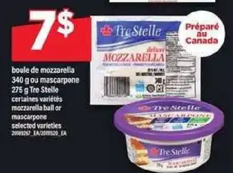 Maxi Tre Stelle Mozzarella or Mascarpone offer